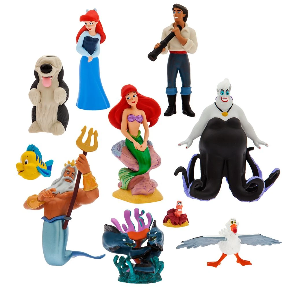 Disney The Little Mermaid Deluxe Figure Play Set 1 Disney The Little Mermaid Deluxe Figure Play Set