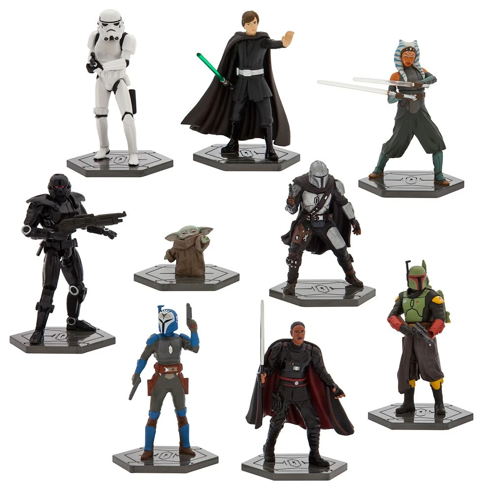 Disney Star Wars: The Mandalorian Deluxe Figure Set 1 Disney Star Wars: The Mandalorian Deluxe Figure Set