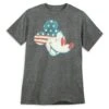 Disney Mickey Mouse Americana Flag T-Shirt For Adults
