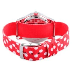 Disney Mickey And Minnie Mouse Polka Dot Watch For Women -Fashion Clothing Store 6730055370882 2