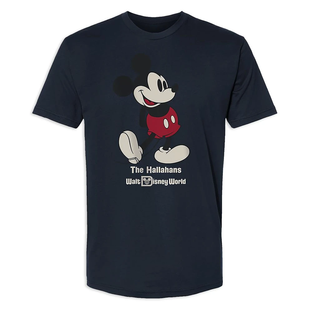 Adults' Walt Disney World Standing Mickey Mouse T-Shirt – Customized 2 Adults' Walt Disney World Standing Mickey Mouse T-Shirt – Customized - Image 2