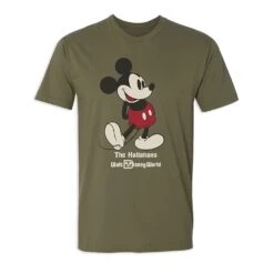 Adults' Walt Disney World Standing Mickey Mouse T-Shirt – Customized 18 Adults' Walt Disney World Standing Mickey Mouse T-Shirt – Customized -Fashion Clothing Store 7405055825926 7
