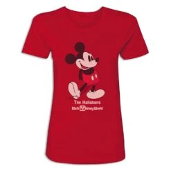 Women's Walt Disney World Standing Mickey Mouse T-Shirt – Customized 14 Women's Walt Disney World Standing Mickey Mouse T-Shirt – Customized -Fashion Clothing Store 7405055825930 4