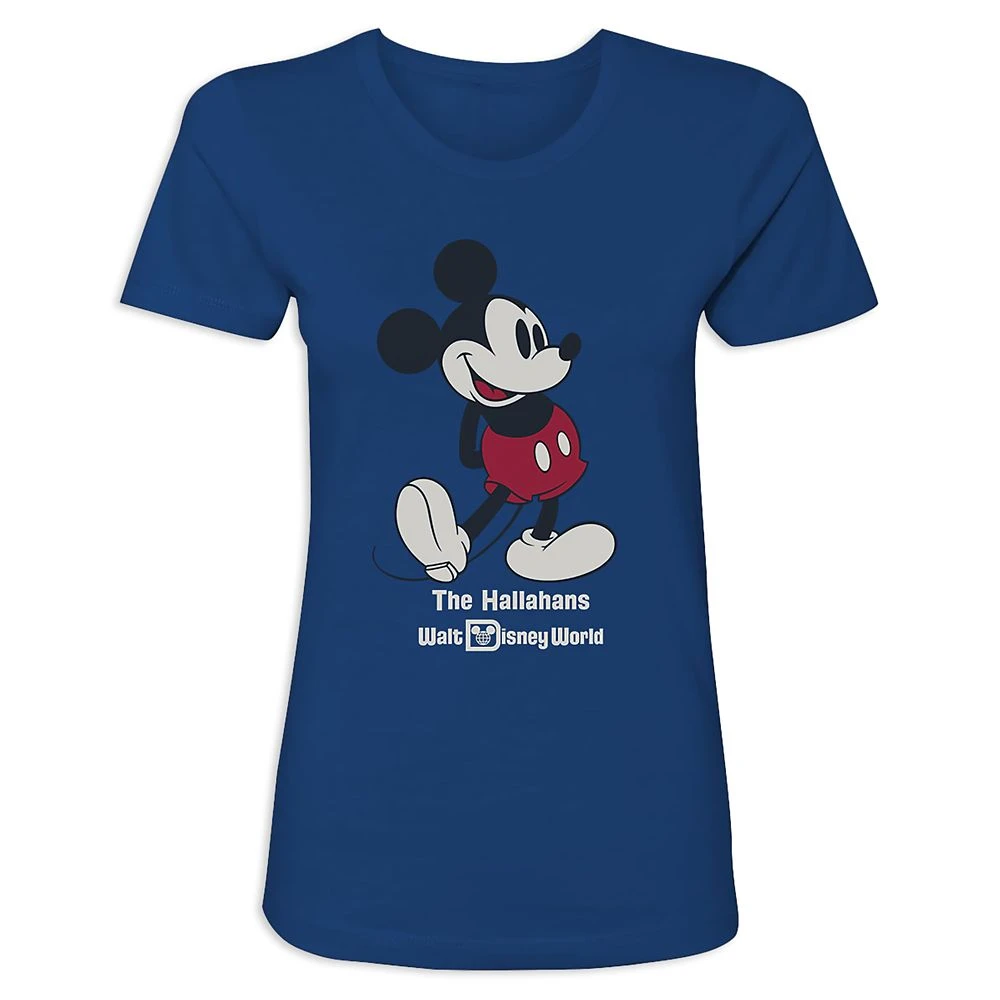 Women's Walt Disney World Standing Mickey Mouse T-Shirt – Customized 9 Women's Walt Disney World Standing Mickey Mouse T-Shirt – Customized - Image 9