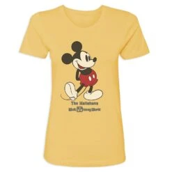 Women's Walt Disney World Standing Mickey Mouse T-Shirt – Customized 19 Women's Walt Disney World Standing Mickey Mouse T-Shirt – Customized -Fashion Clothing Store 7405055825930 9