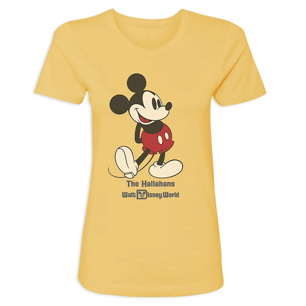 Women's Walt Disney World Standing Mickey Mouse T-Shirt – Customized 10 Women's Walt Disney World Standing Mickey Mouse T-Shirt – Customized - Image 10