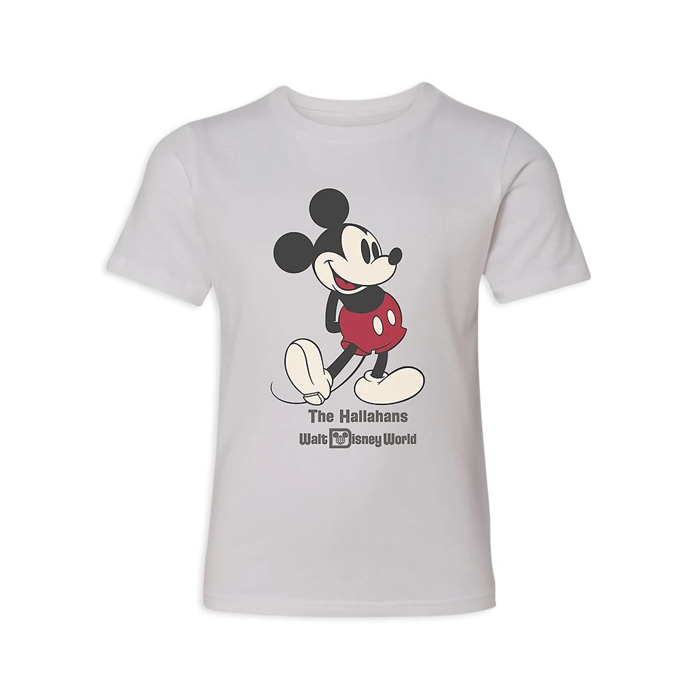 Kids' Walt Disney World Standing Mickey Mouse T-Shirt – Customized 3 Kids' Walt Disney World Standing Mickey Mouse T-Shirt – Customized - Image 3
