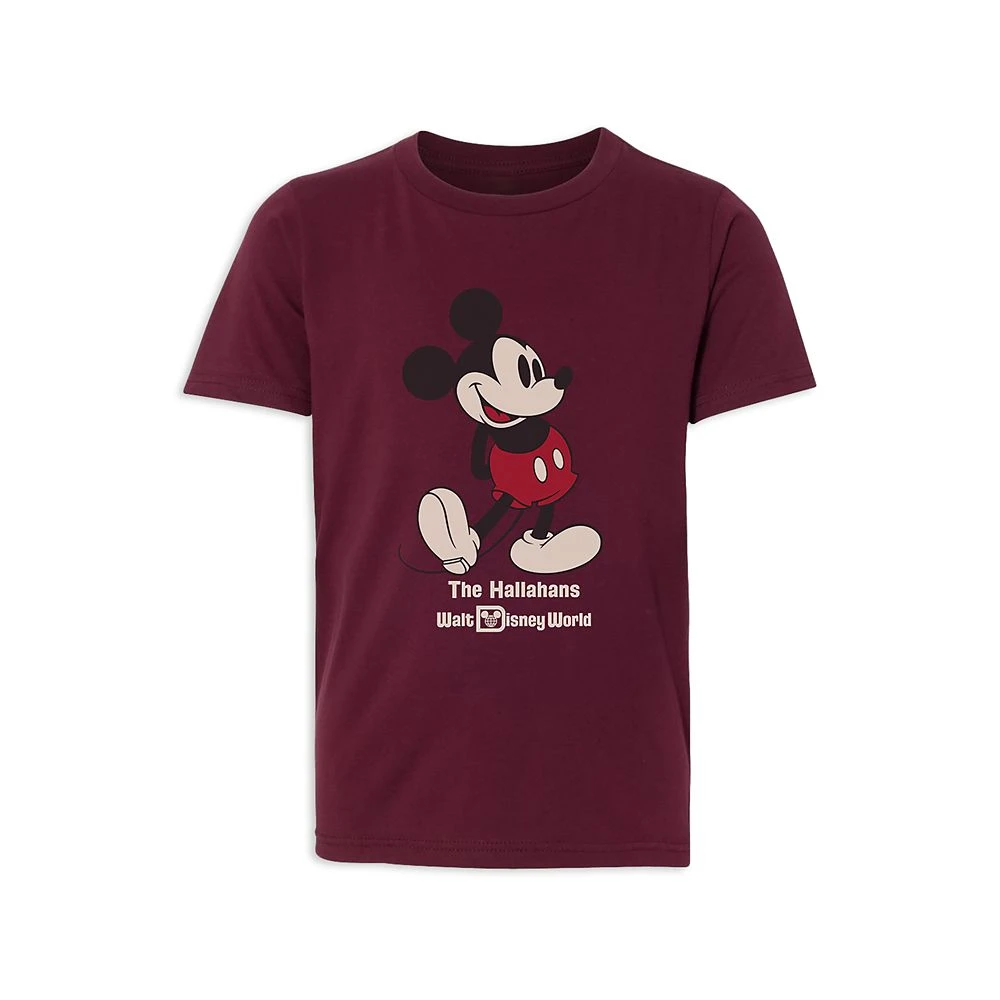 Kids' Walt Disney World Standing Mickey Mouse T-Shirt – Customized 8 Kids' Walt Disney World Standing Mickey Mouse T-Shirt – Customized - Image 8
