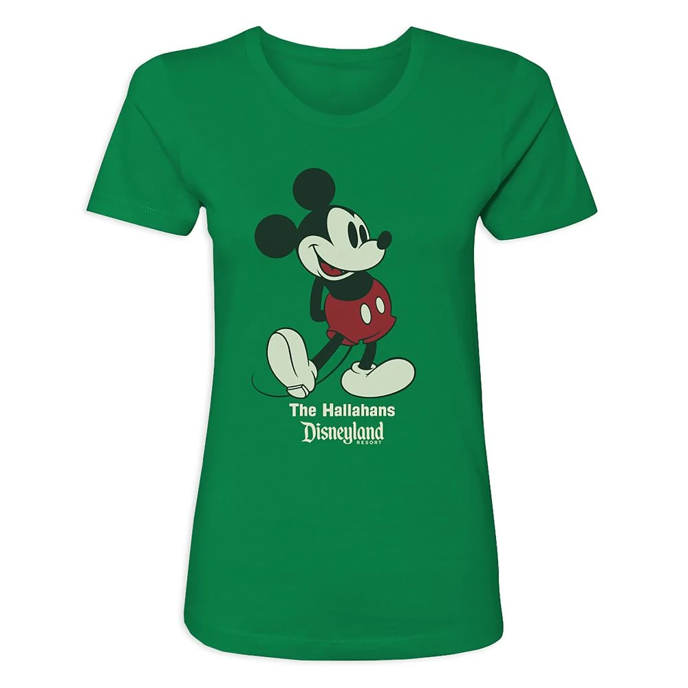 Women's Disneyland Standing Mickey Mouse T-Shirt – Customized 5 Women's Disneyland Standing Mickey Mouse T-Shirt – Customized - Image 5