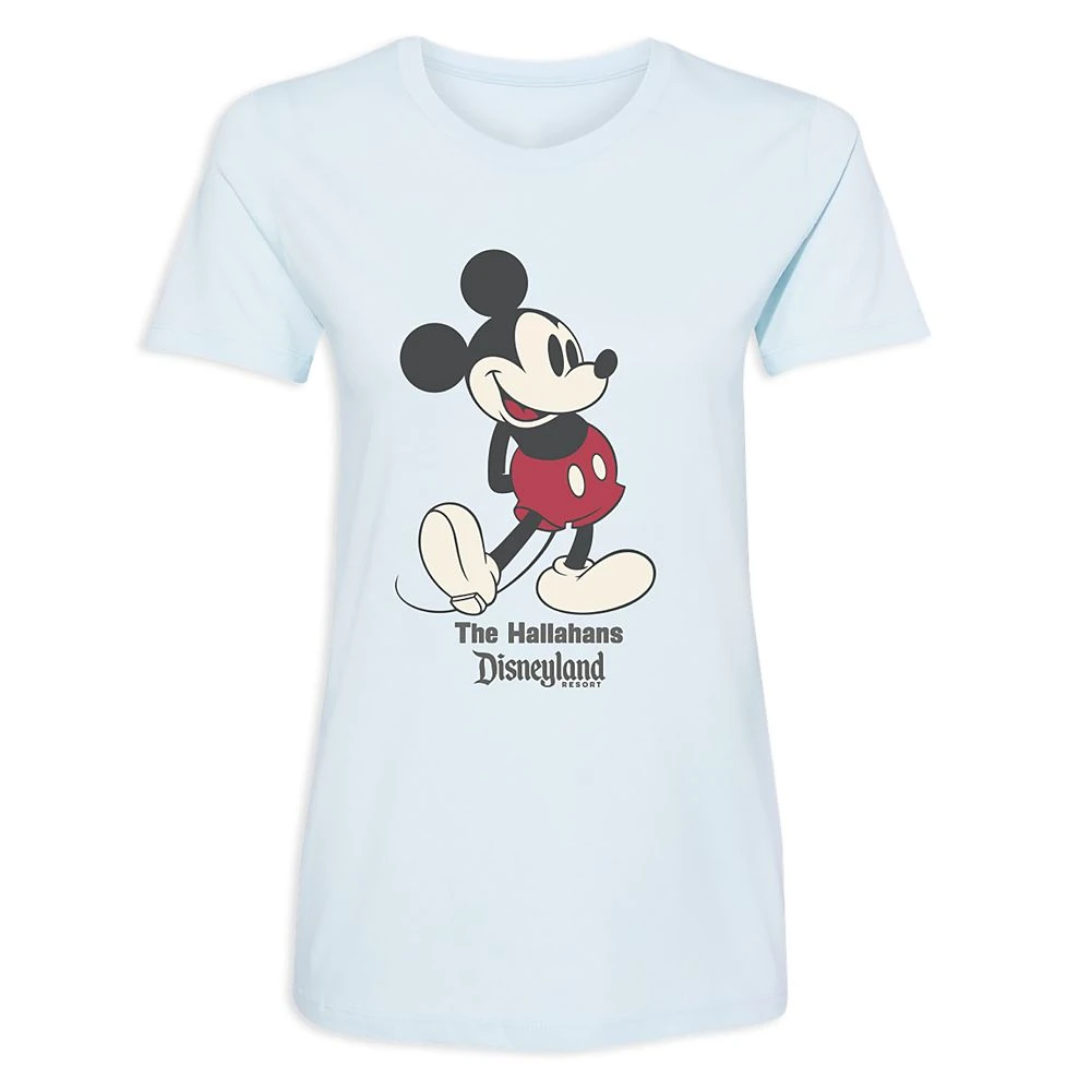 Women's Disneyland Standing Mickey Mouse T-Shirt – Customized 6 Women's Disneyland Standing Mickey Mouse T-Shirt – Customized - Image 6