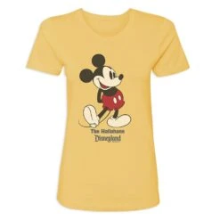 Women's Disneyland Standing Mickey Mouse T-Shirt – Customized 17 Women's Disneyland Standing Mickey Mouse T-Shirt – Customized -Fashion Clothing Store 7807055820349 8