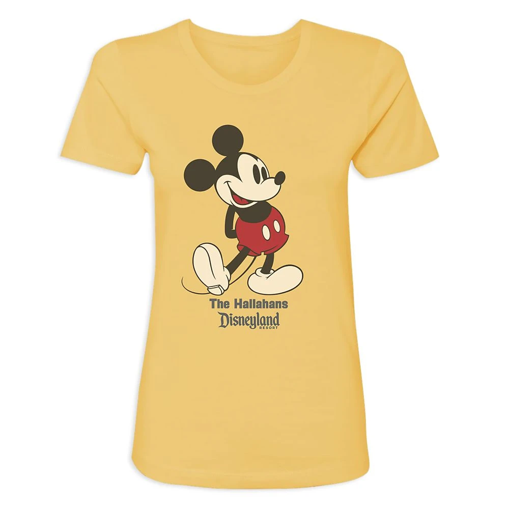 Women's Disneyland Standing Mickey Mouse T-Shirt – Customized 9 Women's Disneyland Standing Mickey Mouse T-Shirt – Customized - Image 9