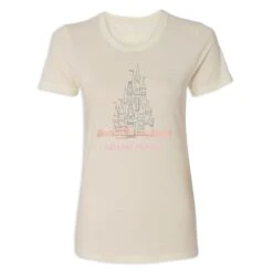 Women's Cinderella Castle Walt Disney World T-Shirt – Customized 8 Women's Cinderella Castle Walt Disney World T-Shirt – Customized -Fashion Clothing Store 7807055820424 3