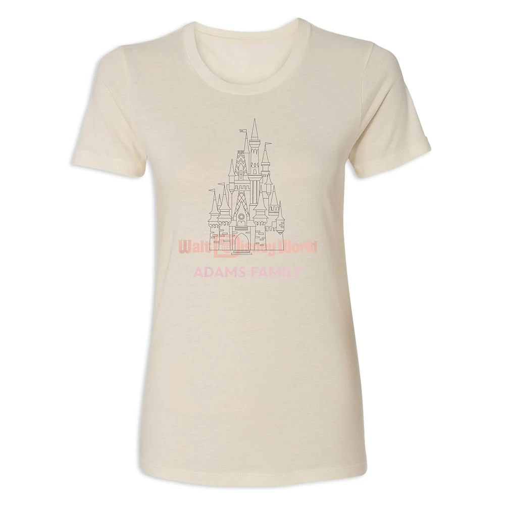 Women's Cinderella Castle Walt Disney World T-Shirt – Customized 4 Women's Cinderella Castle Walt Disney World T-Shirt – Customized - Image 4