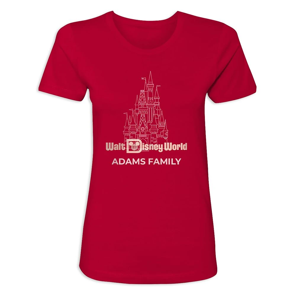Women's Cinderella Castle Walt Disney World T-Shirt – Customized 5 Women's Cinderella Castle Walt Disney World T-Shirt – Customized - Image 5