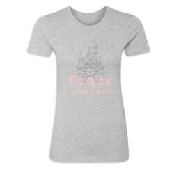 Women's Sleeping Beauty Castle Disneyland T-Shirt – Customized -Fashion Clothing Store 7807055820430 3