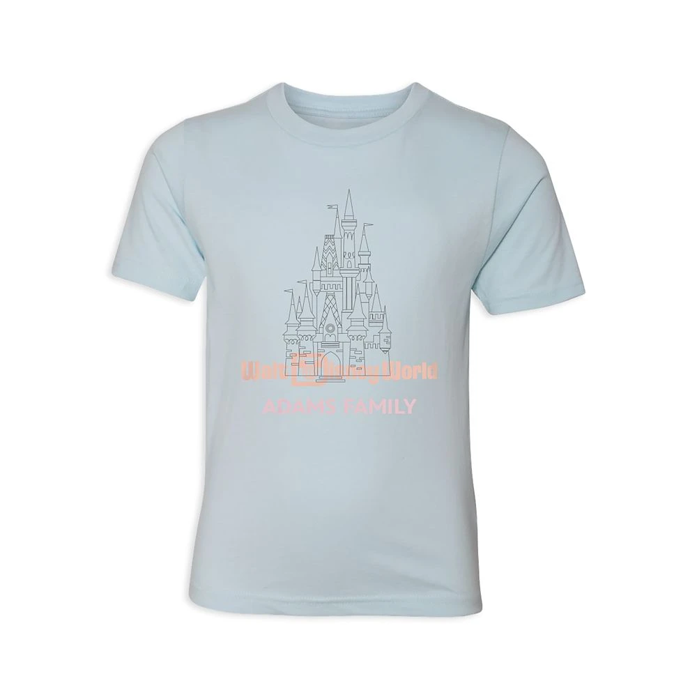 Kids' Cinderella Castle Walt Disney World T-Shirt – Customized 3 Kids' Cinderella Castle Walt Disney World T-Shirt – Customized - Image 3