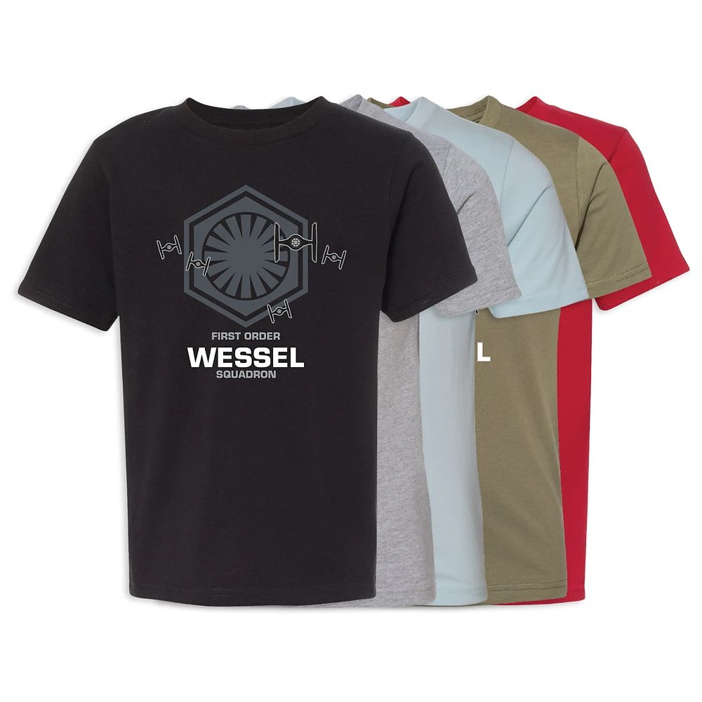 Disney Kids' Star Wars First Order Squadron T-Shirt – Customized 1 Disney Kids' Star Wars First Order Squadron T-Shirt – Customized