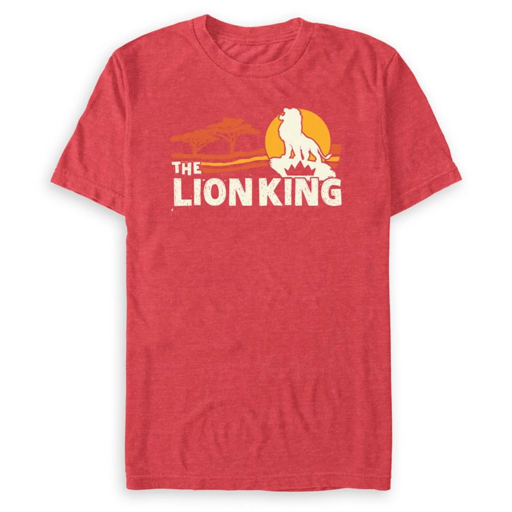 Disney The Lion King Heathered T-Shirt For Adults 1 Disney The Lion King Heathered T-Shirt For Adults